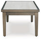 Rainier Ranch - Rectangular Cocktail Table - Brown / Beige