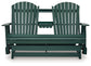 Shell Beach - Loveseat Glider - Green