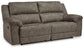 Laresview - 2 Seat Reclining Sofa - Fossil