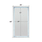 Noralie - Floor Mirror - Faux Diamonds & Mirrored