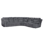 Teddy - 3 Piece Power Sectional - Gray