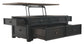 Tyler Creek - Lift Top Cocktail Table - Grayish Brown / Black