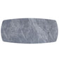 Hester - Ceramic Top Dining Table - Gray & Black