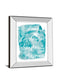 Sightseeing Il By Lottie Fontaine - Mirror Framed Print Wall Art - Light Blue