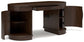Korestone - Home Office Desk - Warm Brown