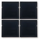 Dallbourne - Wall Art Set (Set of 4) - White / Gold Finish