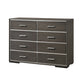 Escher - Dresser - Gray Oak
