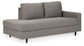 Lyman - RAF Corner Chaise - Graphite