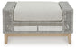 Seton Creek - Ottoman With Cushion - Gray