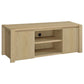 Laurelton - 60" 2-Door TV Stand Media Console - Light Oak