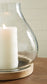 Adalisen - Candle Holder - Clear / Brown