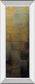 Modra III By Pasion - Mirror Framed Print Wall Art - Light Brown