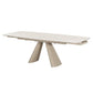 Cassian - Dining Table With Ceramic Top - Cream