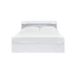 Perse - Queen Bed With Storage - White