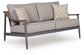 Ocean Beach - Loveseat With Cushion - Gray