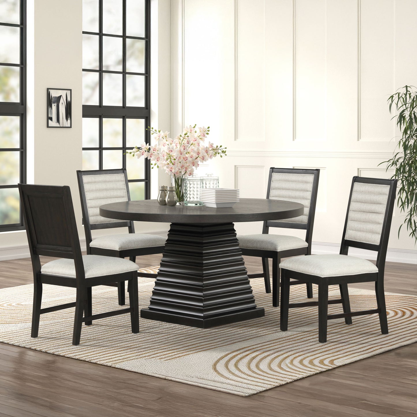 Plateau - 54" Round Dining Table Set