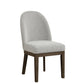 Essence - Upholstered Curved Back Chair (Set of 2)