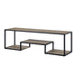 Idella - TV Stand - Rustic Oak & Black