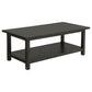 Payne - Wood Coffee Table with Shelf