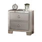 Voeville II - Nightstand - Platinum