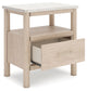 Cadmori - One Drawer Night Stand - Two-Tone
