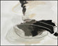 Abstract - Hand-painted Canvas in Frame - Gray