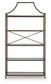 Bernonly - Bookcase - Antique Bronze Finish