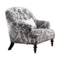 Saira - Chair With Pillow - Pattern Fabric