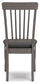 Shullden - Dining Room Side Chair (Set of 2) - Gray