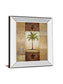 Fantasy Palm I By Michael Marcon - Mirror Framed Print Wall Art - Light Brown