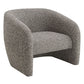 Livia - Accent Chair - Brown & Gray Tweed