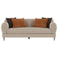 Jade - Chenille Upholstered Modern Track Arm Sofa