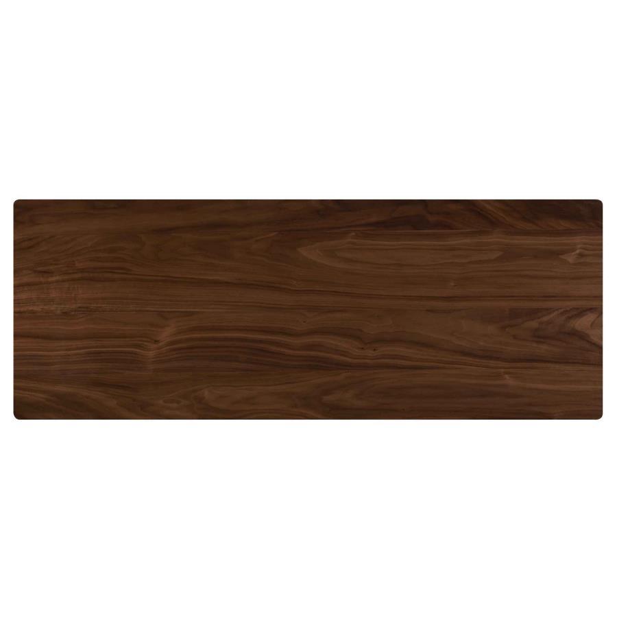Finnick - Rectangular Pub Height Bar Table - Walnut