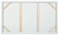 Dalewick - Wall Art - Brown / Gray / Gold Finish