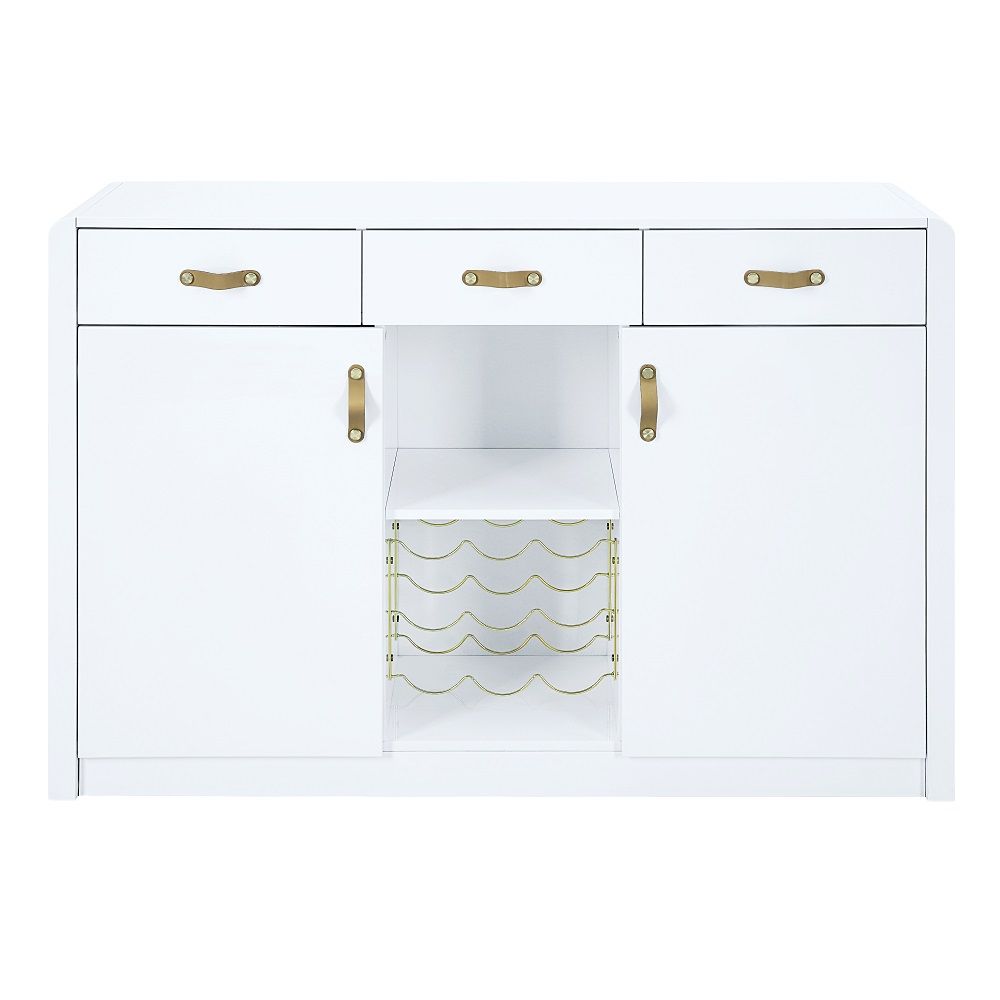 Paxley - Server - White High Gloss