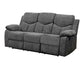 Kalen - Motion Sofa - Gray Chenille