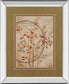 Autumn's Delight Il By Nan - Mirror Framed Print Wall Art - Light Brown