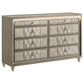 Lorient - 8-Drawer LED Bedroom Dresser Cabinet
