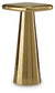 Dallenburg - Accent Table - Gold Finish