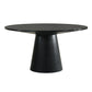 Froja - Round Dining Table - Black