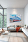 Winter Rail Passage Tempered Glass With Foil - Blue / Red