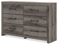 Graystorm - Six Drawer Dresser - Brown Gray