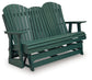 Shell Beach - Loveseat Glider - Green