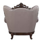 Benbek - Chair With Pillow - Fabric & Antique Oak