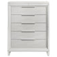 Marmore - 5-Drawer Bedroom Chest Of Drawers - White