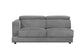 Alwin - Modular Lf Sofa - Dark Gray Fabric