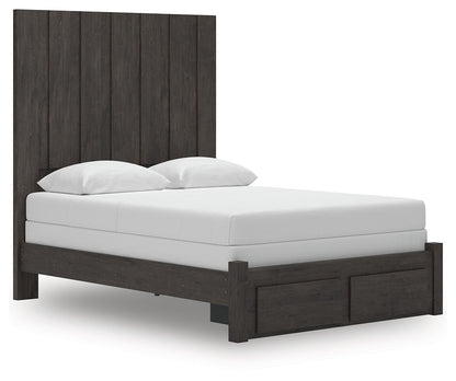 Fraluna - Panel Storage Bed