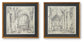 Downyard - Wall Art Set (Set of 2) - Black / Beige