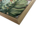 Emerald Aristocrat Hand-Embellished Canvas In Frame - Green / Gold