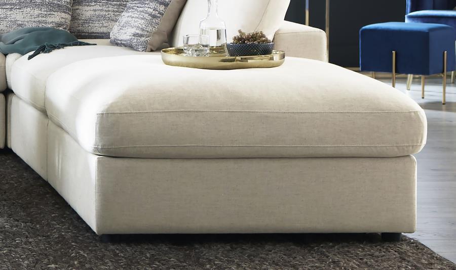 Serene - Square Upholstered Ottoman